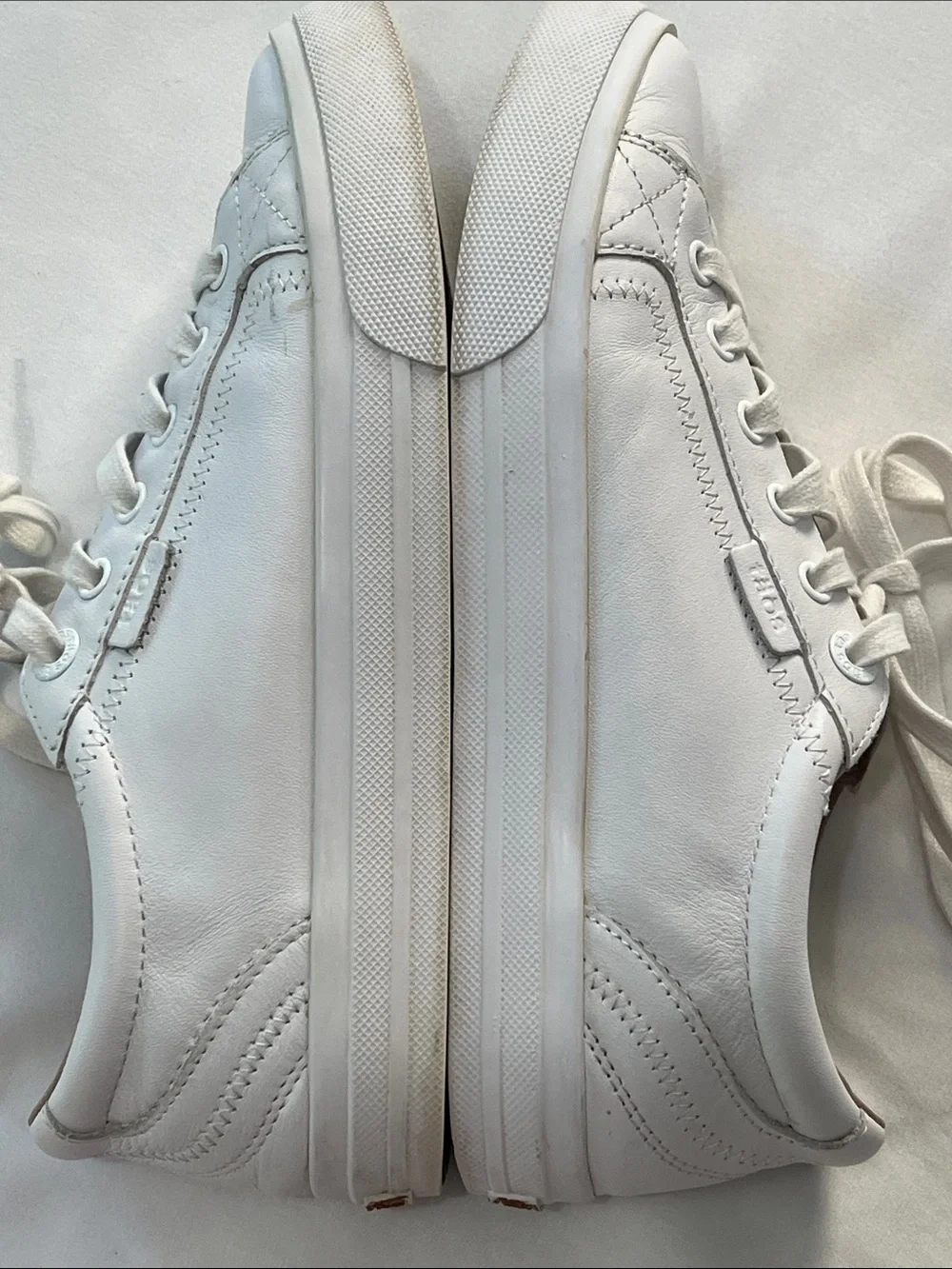 Taos Footwear White Leather Plim Soul Lux Sneakers